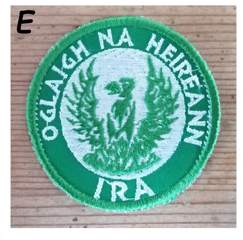 Celtic Irish Republican Army Hand Made Custom Designed Morale Etsy
