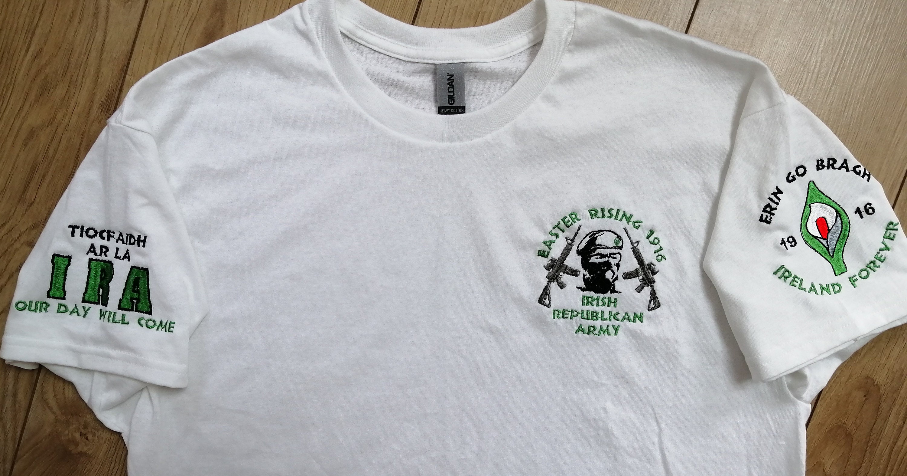 Celtic Irish Republican Army IRA White T’shirt ST3 - Etsy Australia