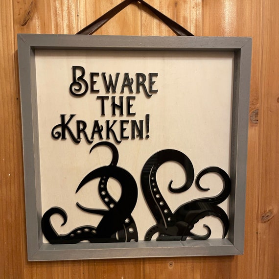 Beware the Kraken! - Etsy display picture 2