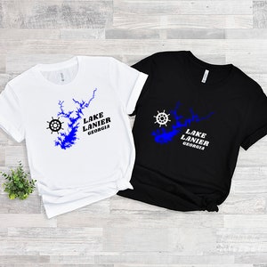 Lake Lanier GEORGIA t-shirt / Hoodie / Long Sleeve tee design Lake / Fishing Life