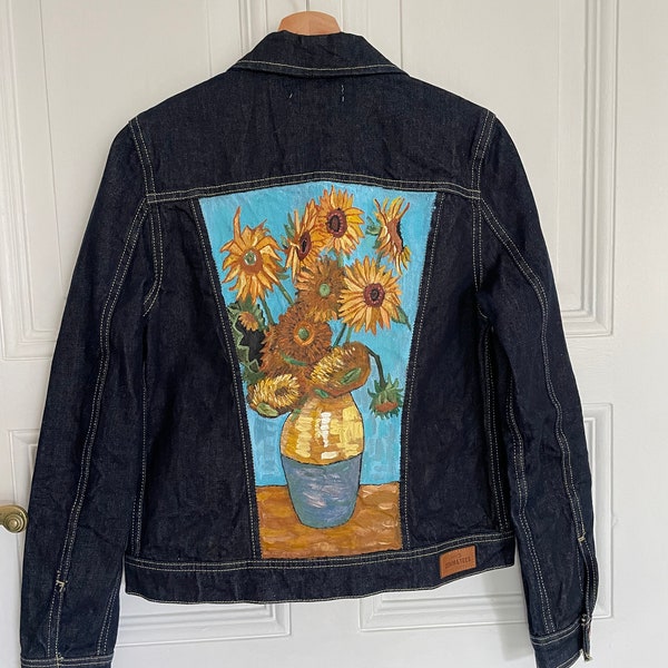 Painted jacket - Van Gogh