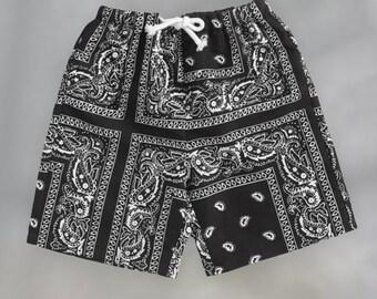 Bandana Shorts - Etsy
