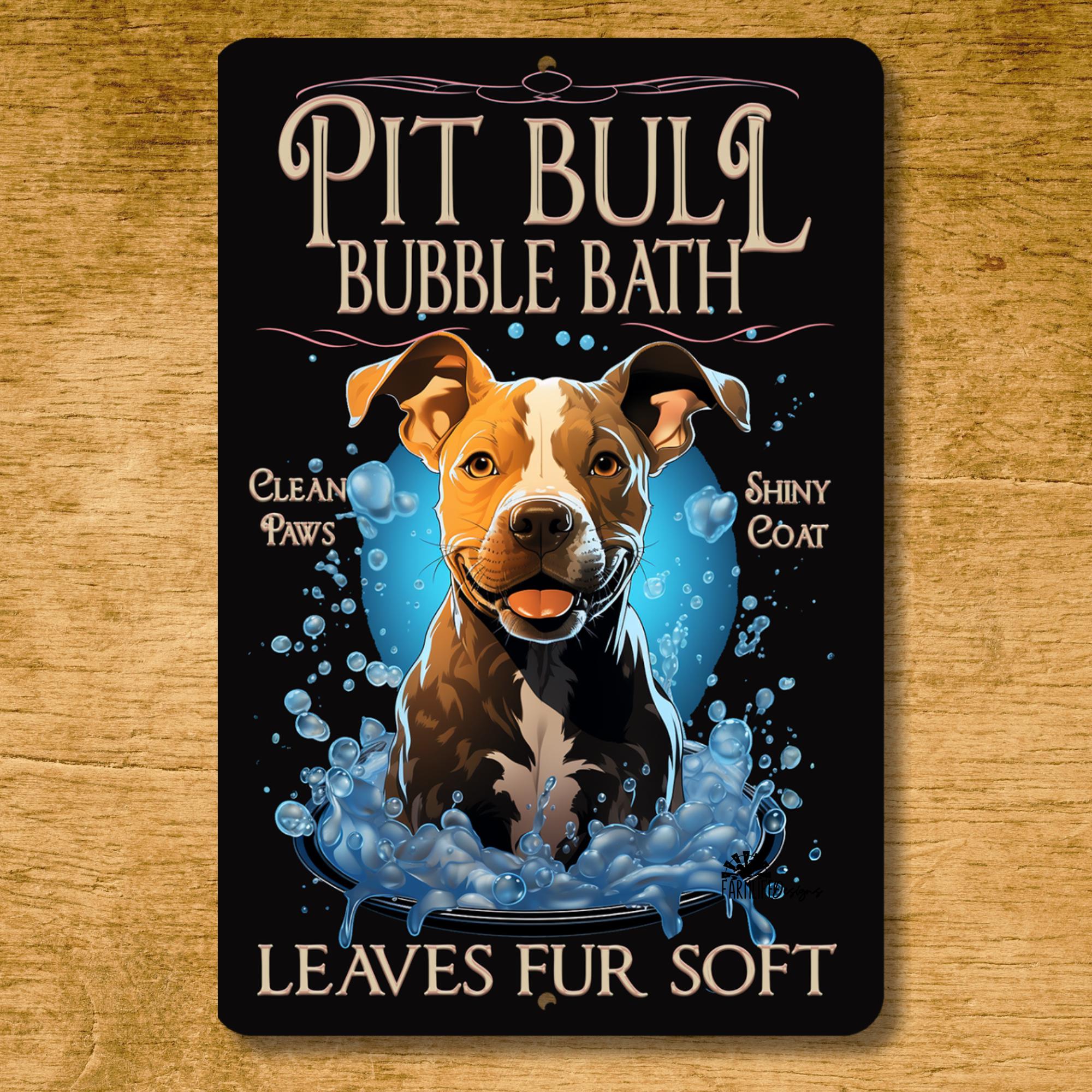Pitbulls in Bathtub