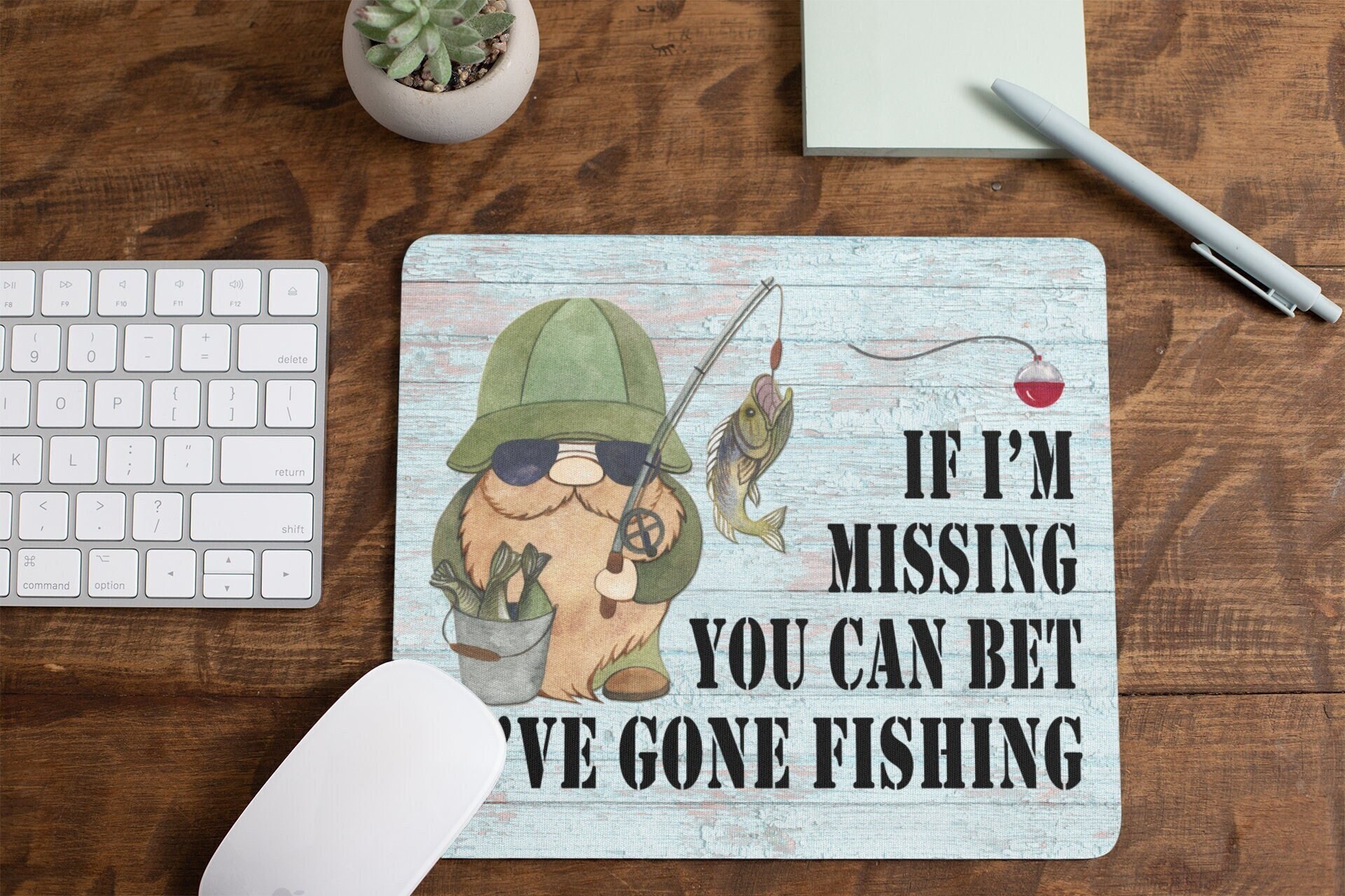 Fishing Mouse Pad 