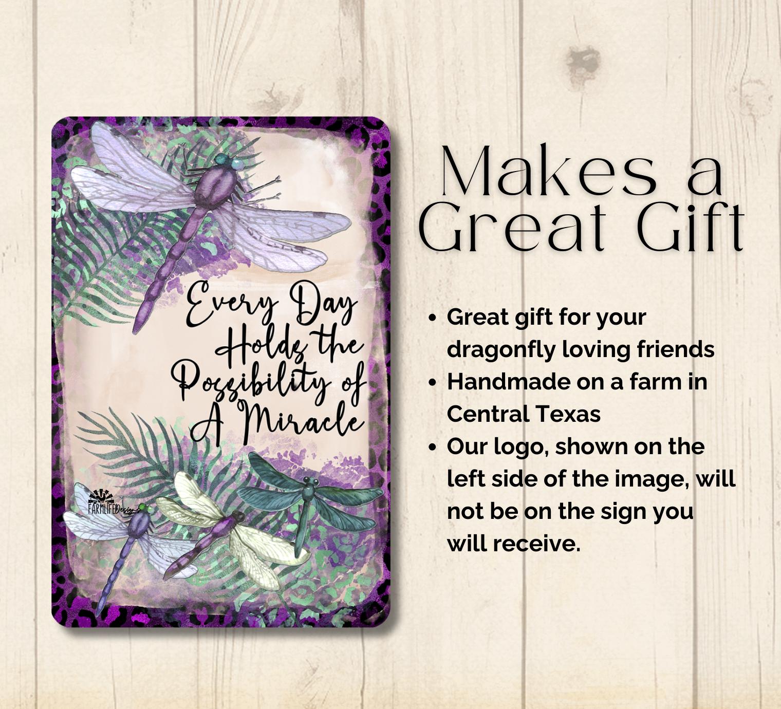 Dragonfly Sign, Every Day Holds the Possibility of a Miracle