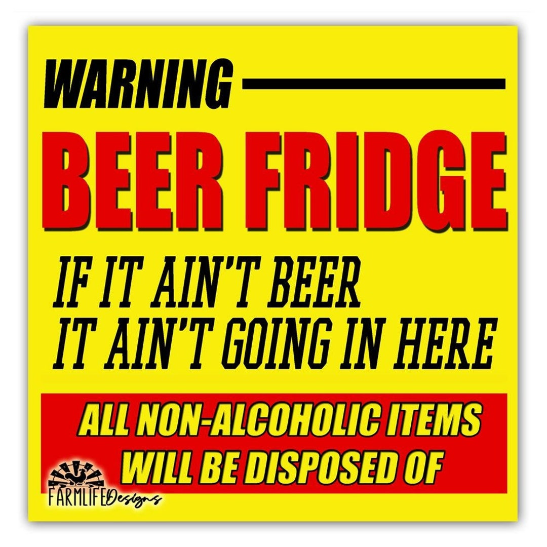 Beer Refrigerator Magnet - Busch Light