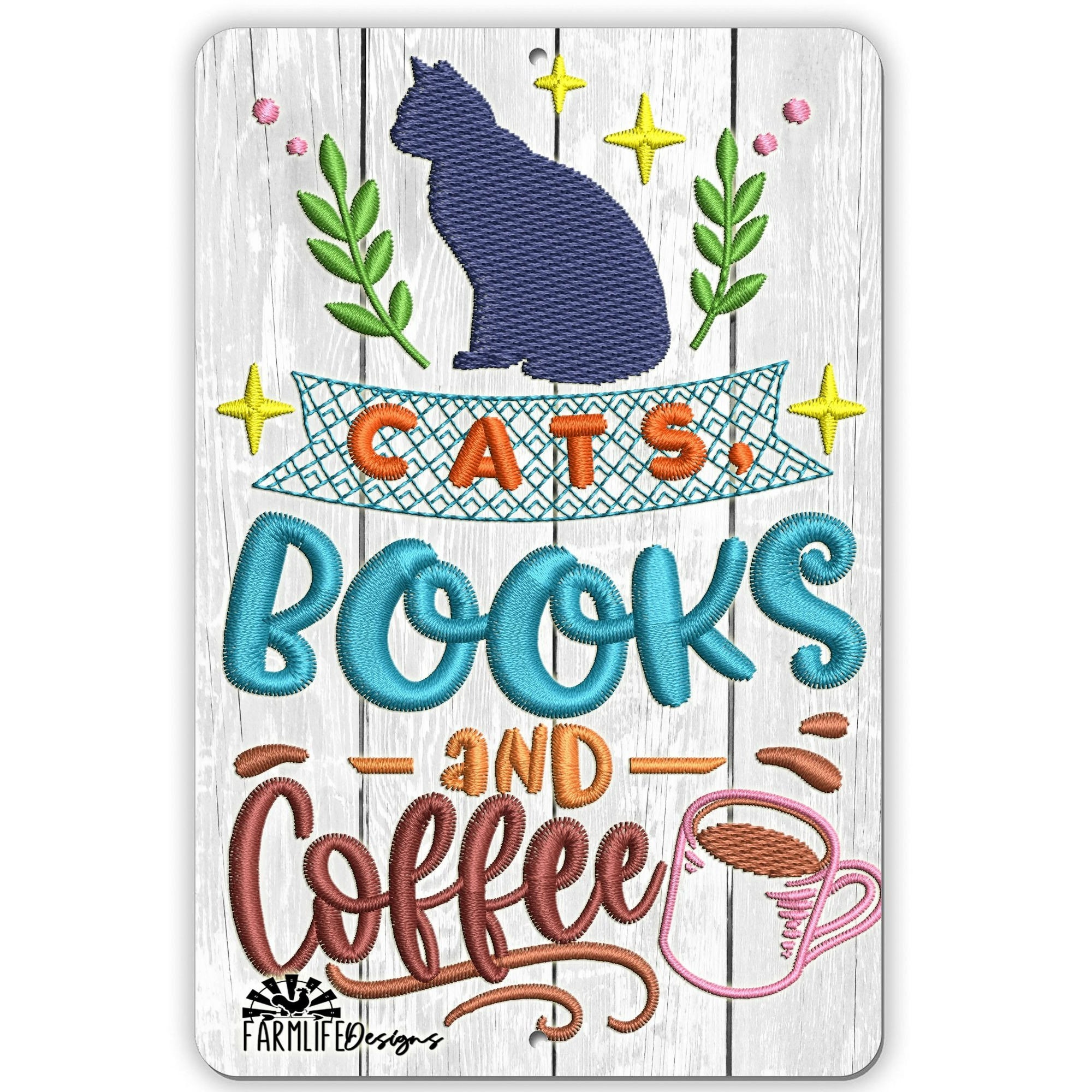 Cat on Books SVG Cute Cat Book Reader Cutting File Funny Cats