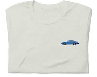 911 Embroidered Tee | Car Guy tee, Car Lover Gift, Birthday Gift, Husband, Father, Dad, Christmas, Porsche, Vintage, Collector, Unisex, 911