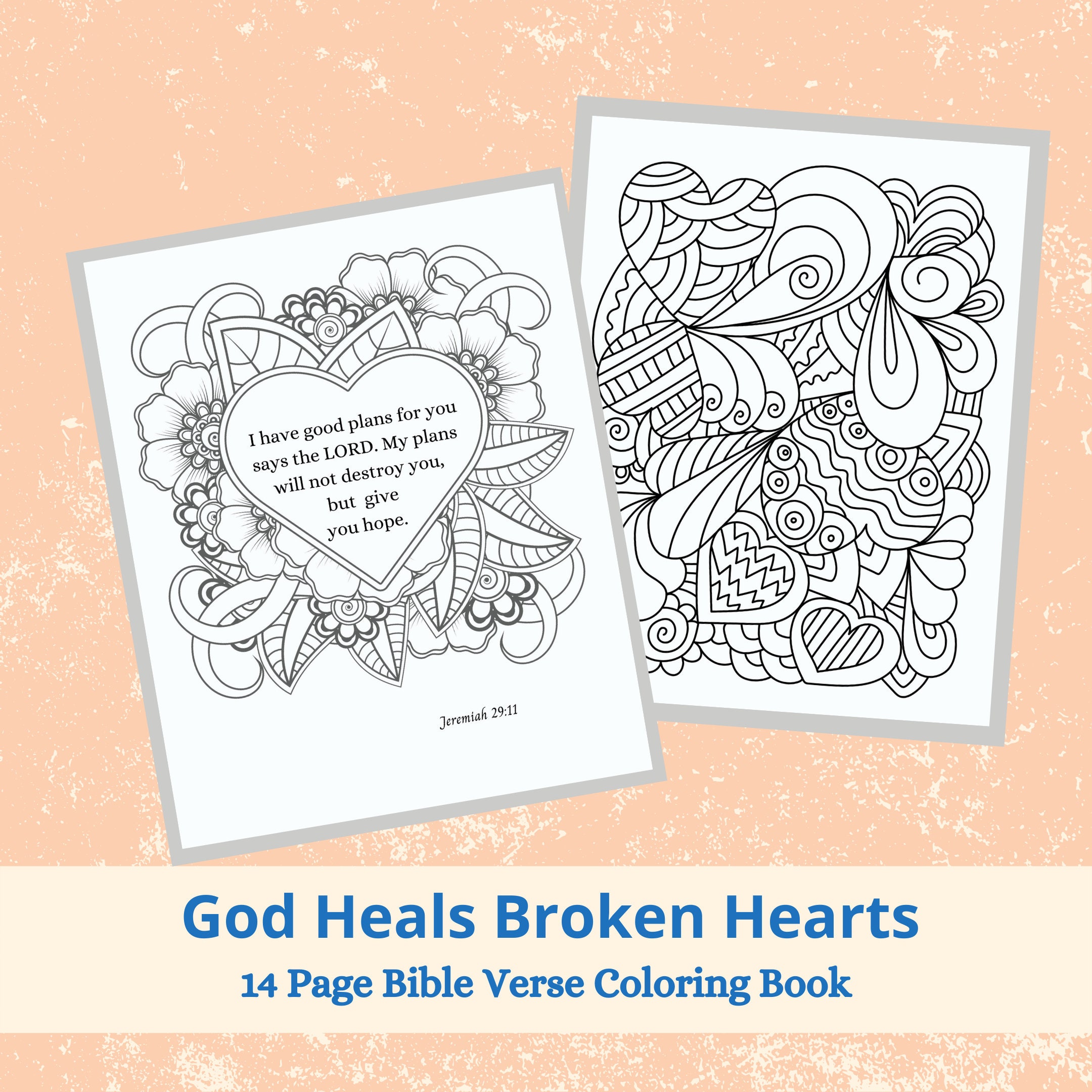 Coloring Pages for Adults | Christian Coloring Pages |god Heals |broken ...