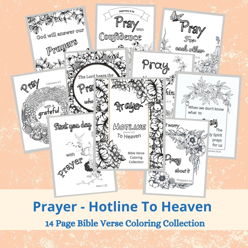 Coloring Pages for Adults | Christian Coloring Pages |prayer Coloring ...
