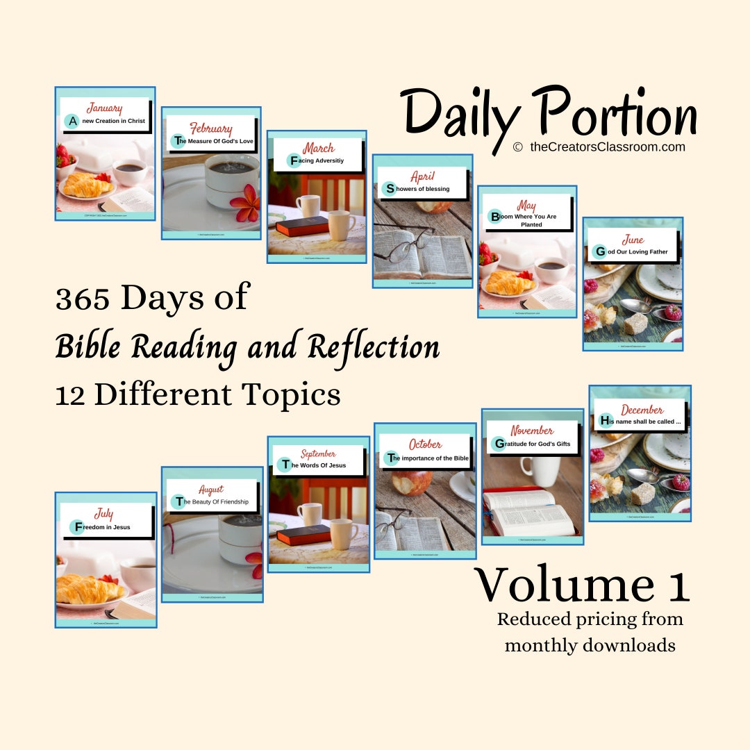 365 Days daily Bible Reading bible Reading Plan bible Study Guide bible Study Journal guided