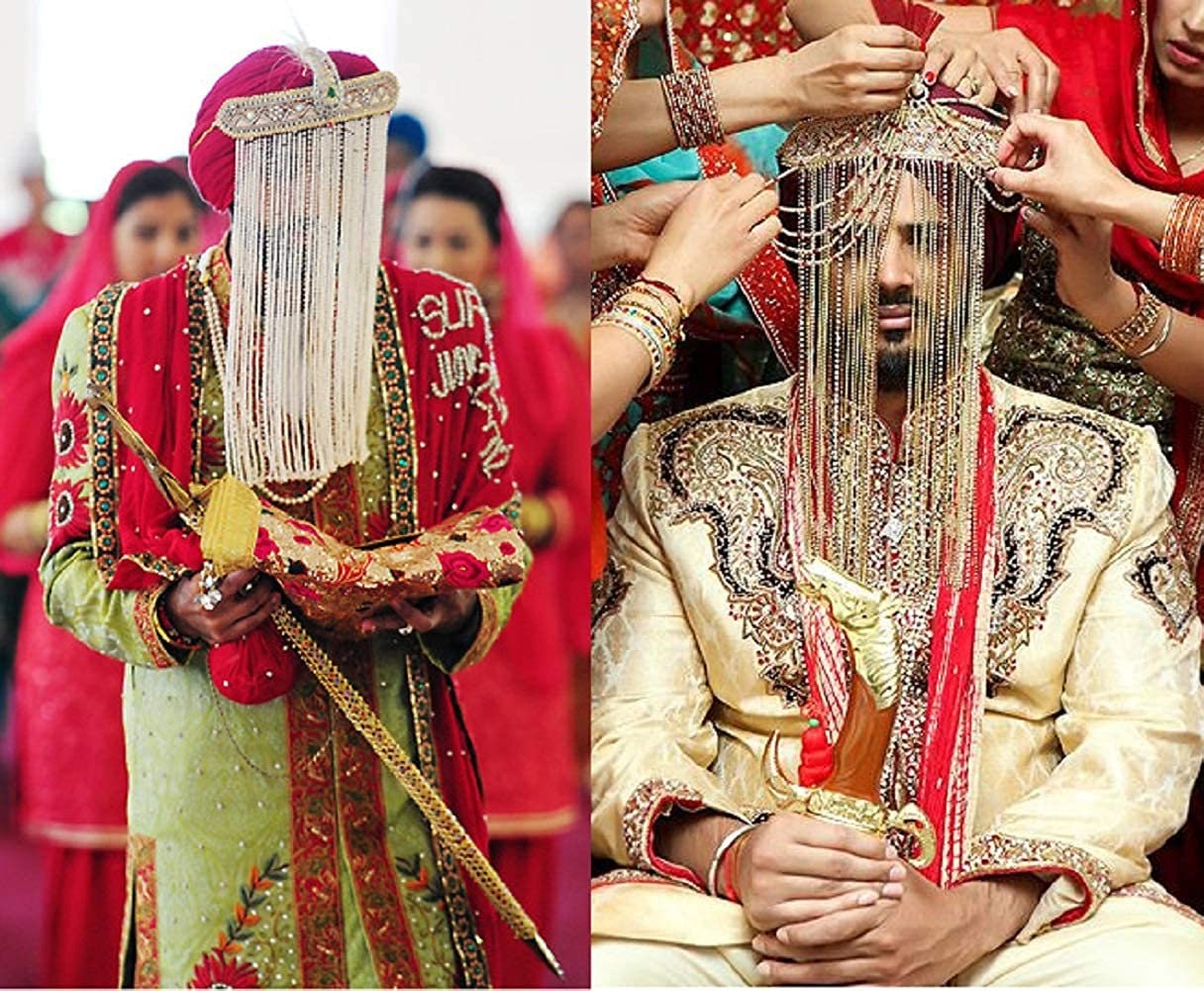Indian Groom Sehra Wedding Accessories Dulha Sehra Wedding Etsy