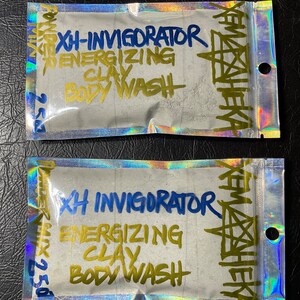 XemHeka XH Invigorator Energizing Clay Body Wash Powder Mix Handmade Shower Gel Handcrafted mud treatment magical spiritual skincare