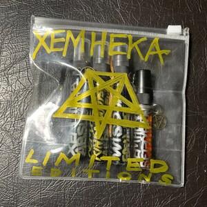 XemHeka Limited Edition Eau De Parfums 5-Piece Set Handcrafted for men Handmade perfumes masculine fragrances