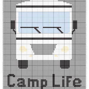 Camp Life C2C Crochet Pattern