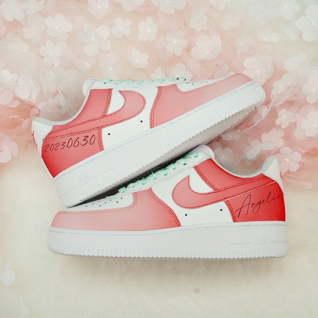 Custom Air Force 1 Custom Air Force Customized Air Force 1 Etsy