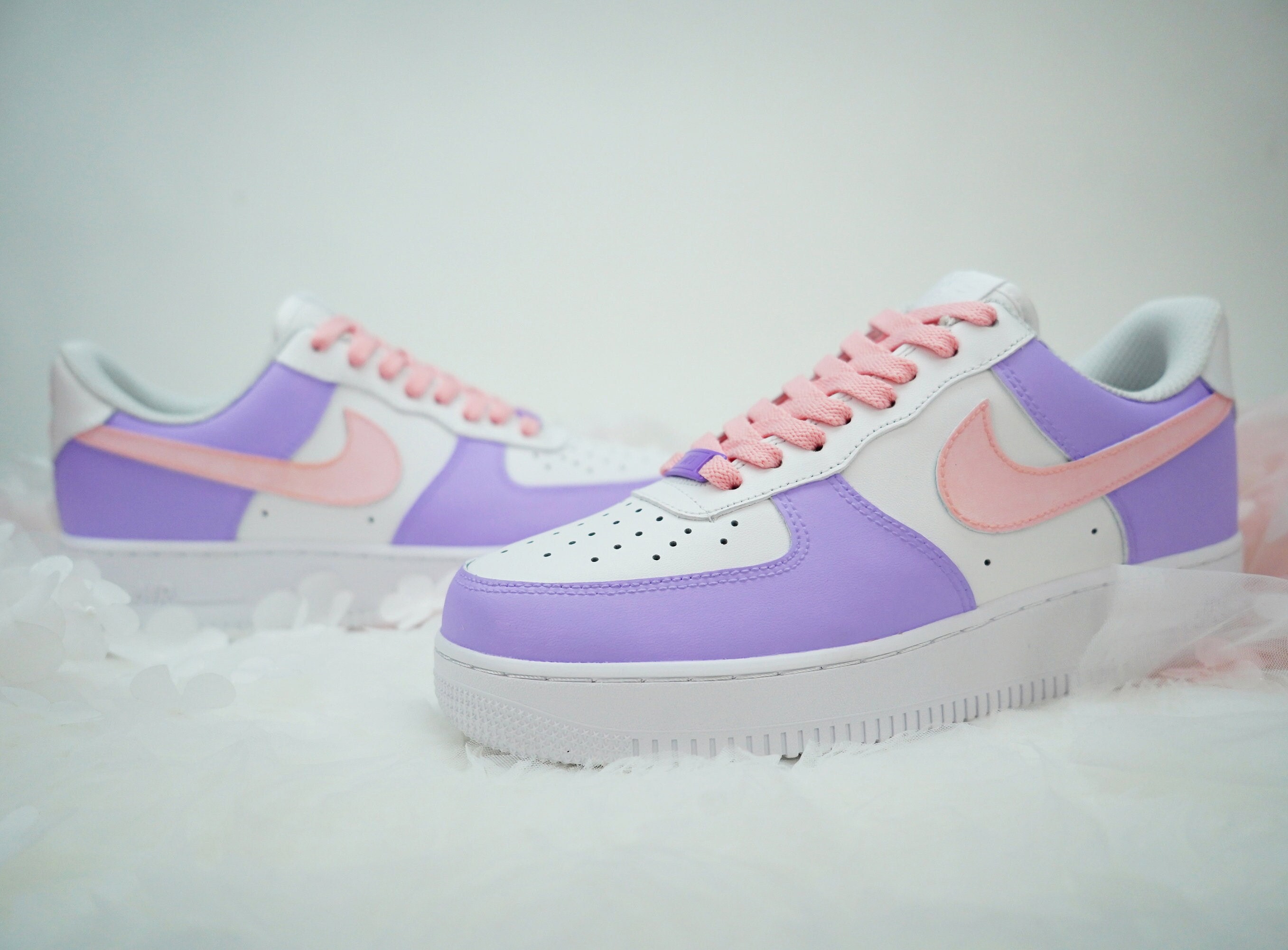 black pink purple air force 1