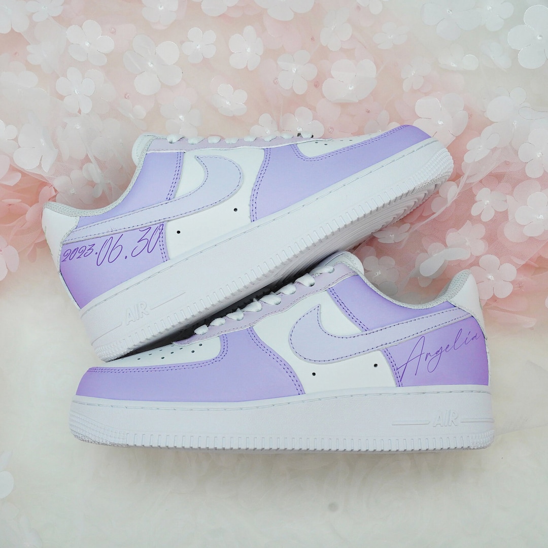 womens lavender air force 1