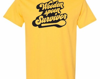Wooden Spoon - Survivor - Funny - T-Shirt