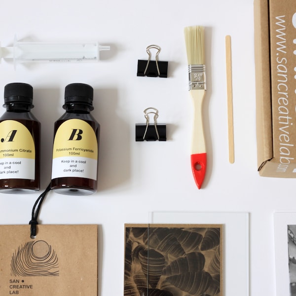 Kit DIY pour cyanotype