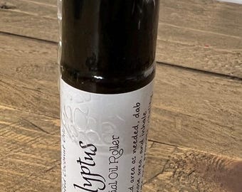 Eucalyptus Roller Essential Oil Blend 10ml roller bottle organic Eucalyptus Therapeutic Essential Roller