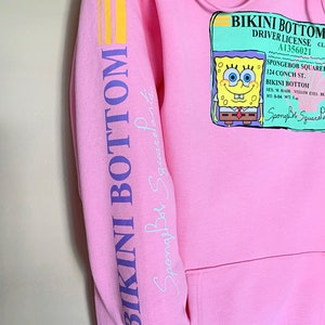 Spongebob license hoodie Clearance