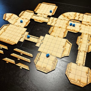 Dungeon Starter 62 pieces for RPG Tabletops, Dungeons & Role-play Games DDTile System image 3