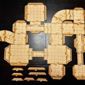 Dungeon Starter 62 pieces for RPG Tabletops, Dungeons & Role-play Games DDTile System image 2