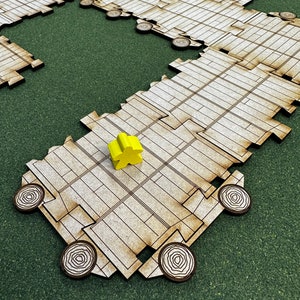 Docks Part Pack 22 pieces for RPG Tabletops, Dungeons & Role-play Games DDTile System image 6