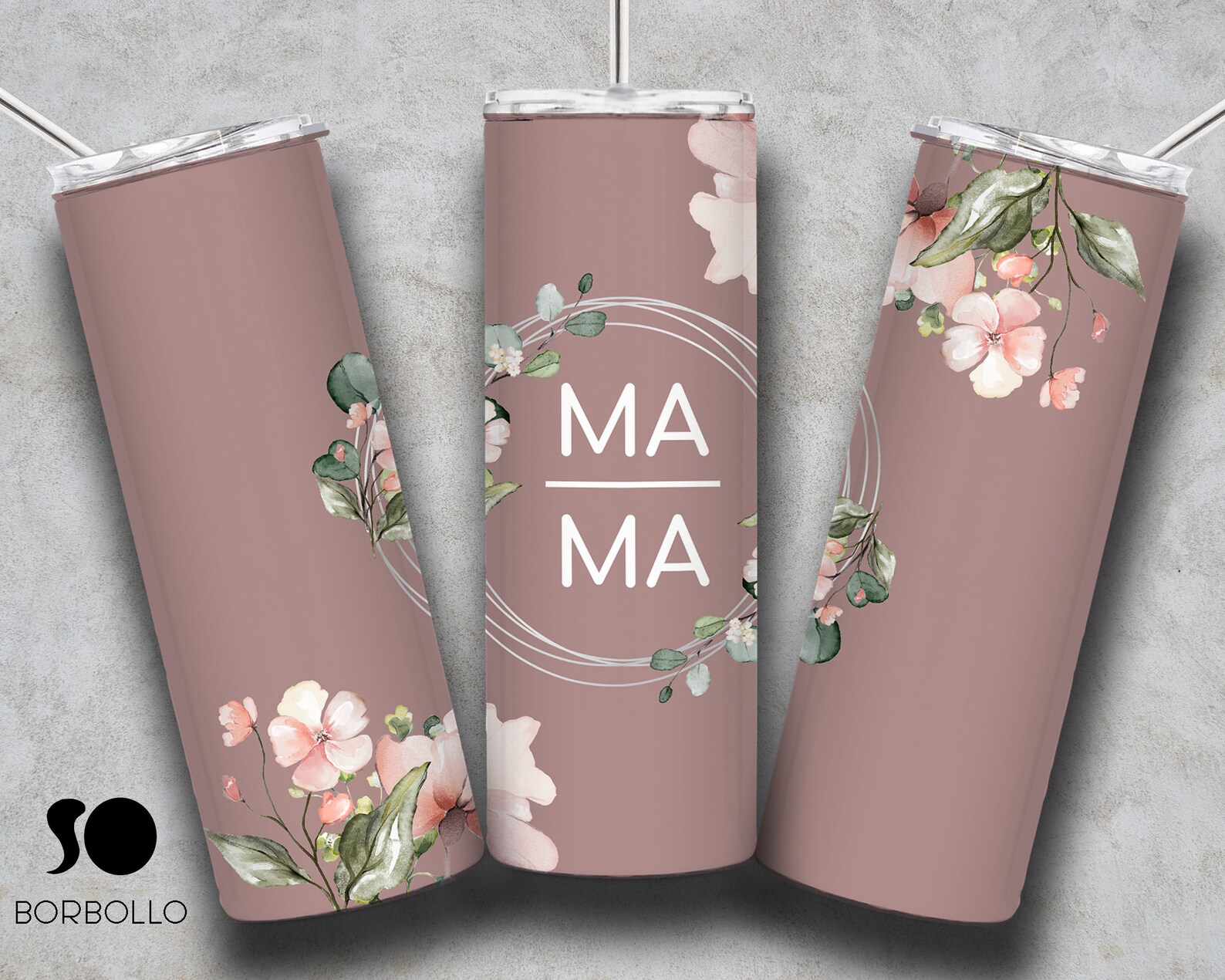 Mama Tumbler Wrap Mama Tumbler PNG 20 Oz Sublimation Tumbler Etsy