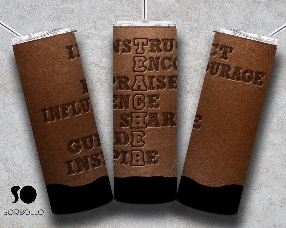 20 Oz Skinny Man Teacher Tumbler, Men Teacher Quotes Sublimation Design