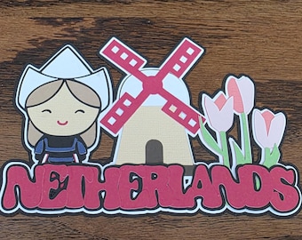 Scrapbook Die Cut Netherlands Title