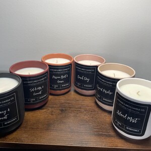 Signature  “Summer” Scented Soy Wax Candles, Soy Wax Scented Candles, Scented Candles,  Scented Soy Candles, Soy Candles, Farmhouse Candles