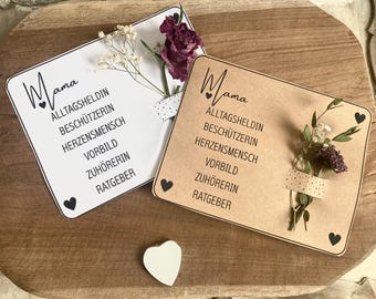 Print template Mother's Day gift Mother's Day card sayings saying Mother's Day card flowers heart PDF to print gift gift idea