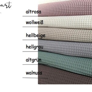Utensilo linen waffle basket organizer fabric basket changing table color choice image 6
