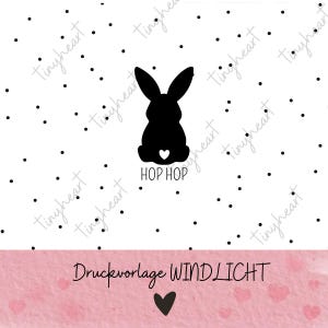 Print template lantern Easter light box light bag Easter bunny Happy Easter PDF template for printing gift idea Easter greetings Easter time