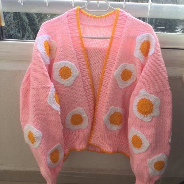 Crochet Egg Sweater Etsy