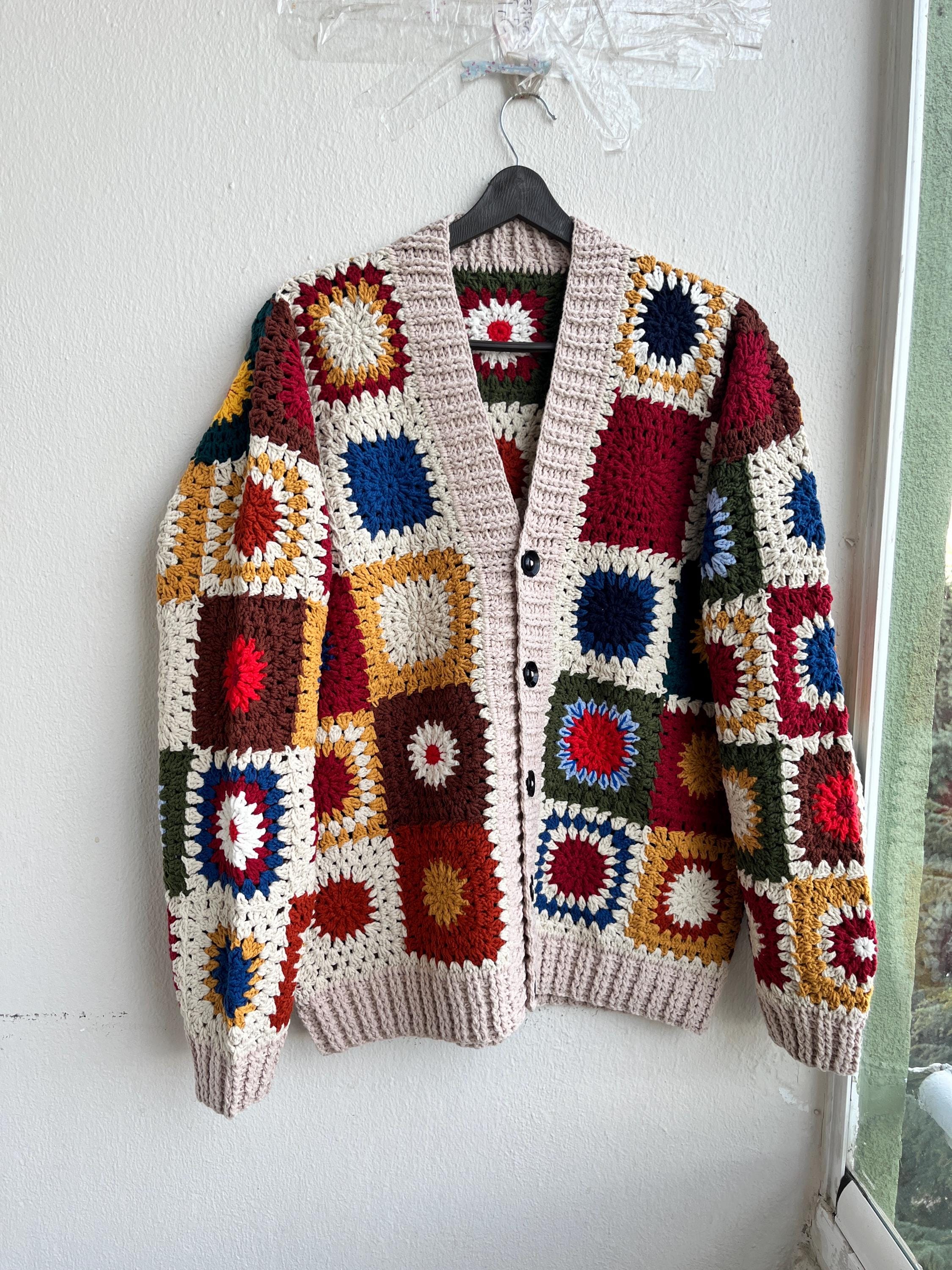 Merladesigns Crochet Long Sleeve, Crochet Unisex Sweater