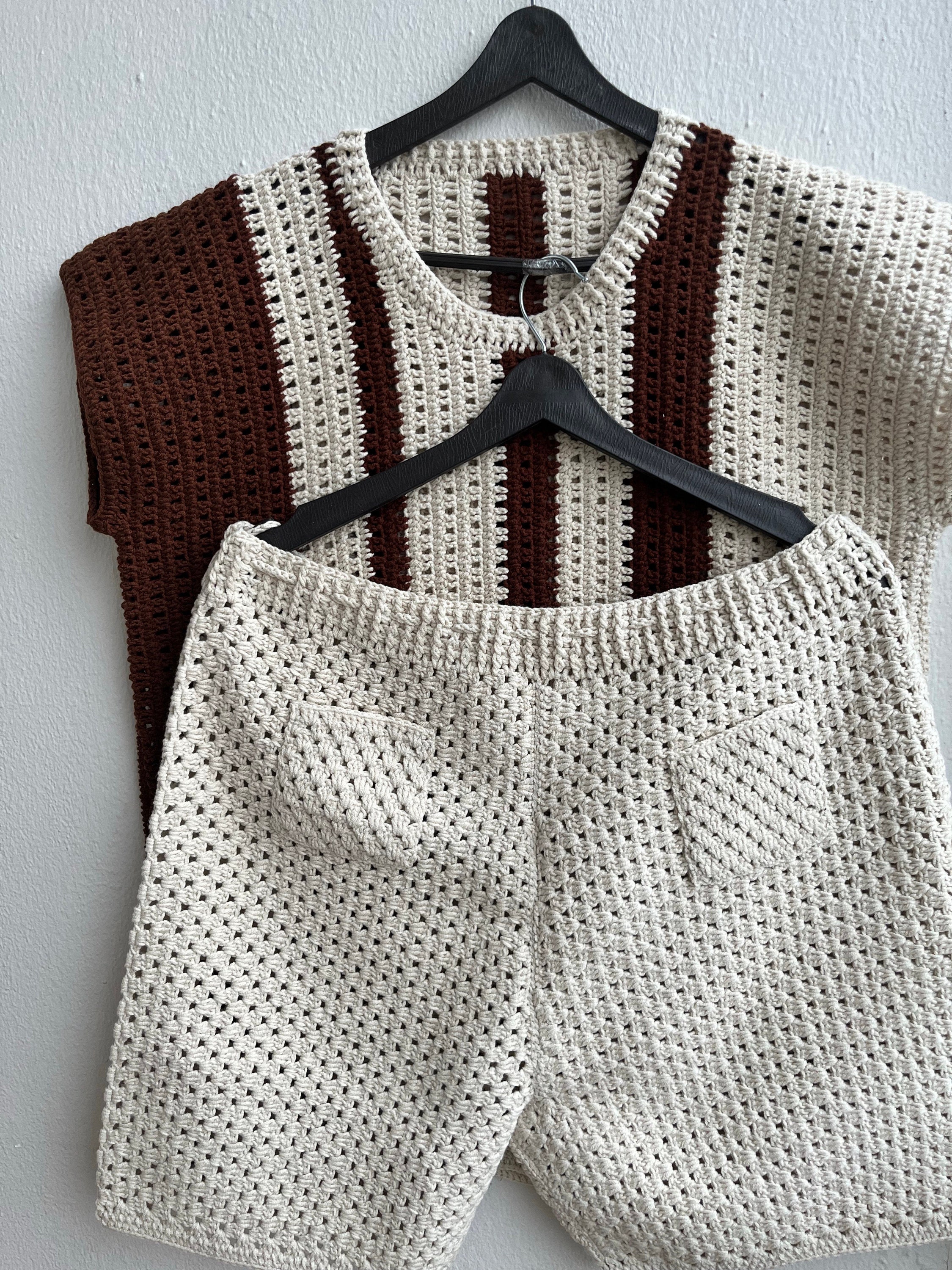 Merladesigns Unisex Shirt and Shorts, Unisex Summer Matching Set