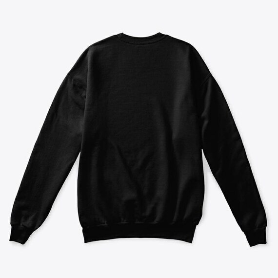 Black sweatshirt designer hot sale