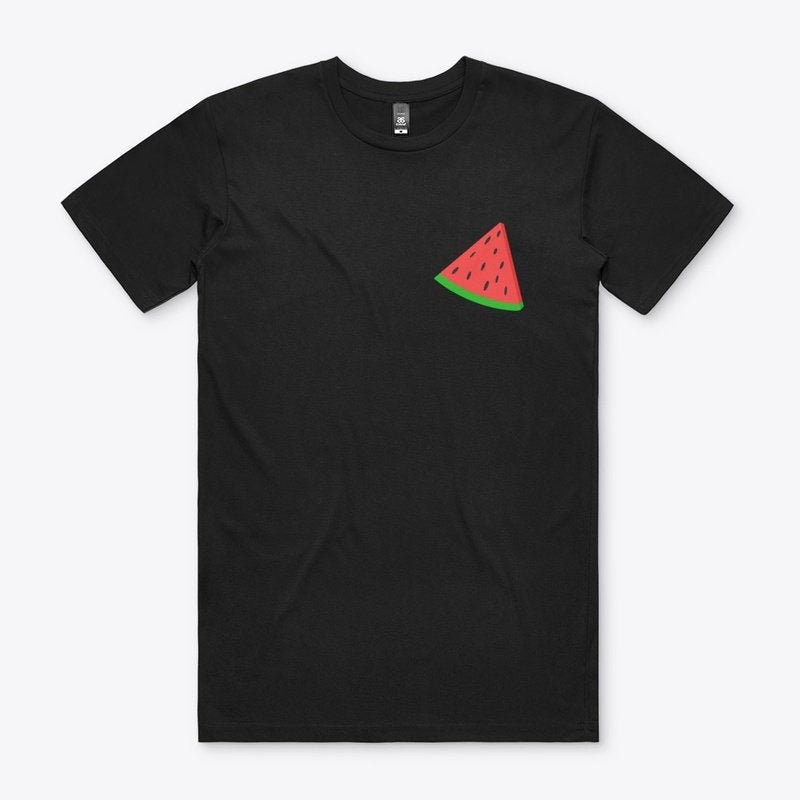 Watermelon T Shirt | Cotton Crew Neck Printed Tee | T Shirt