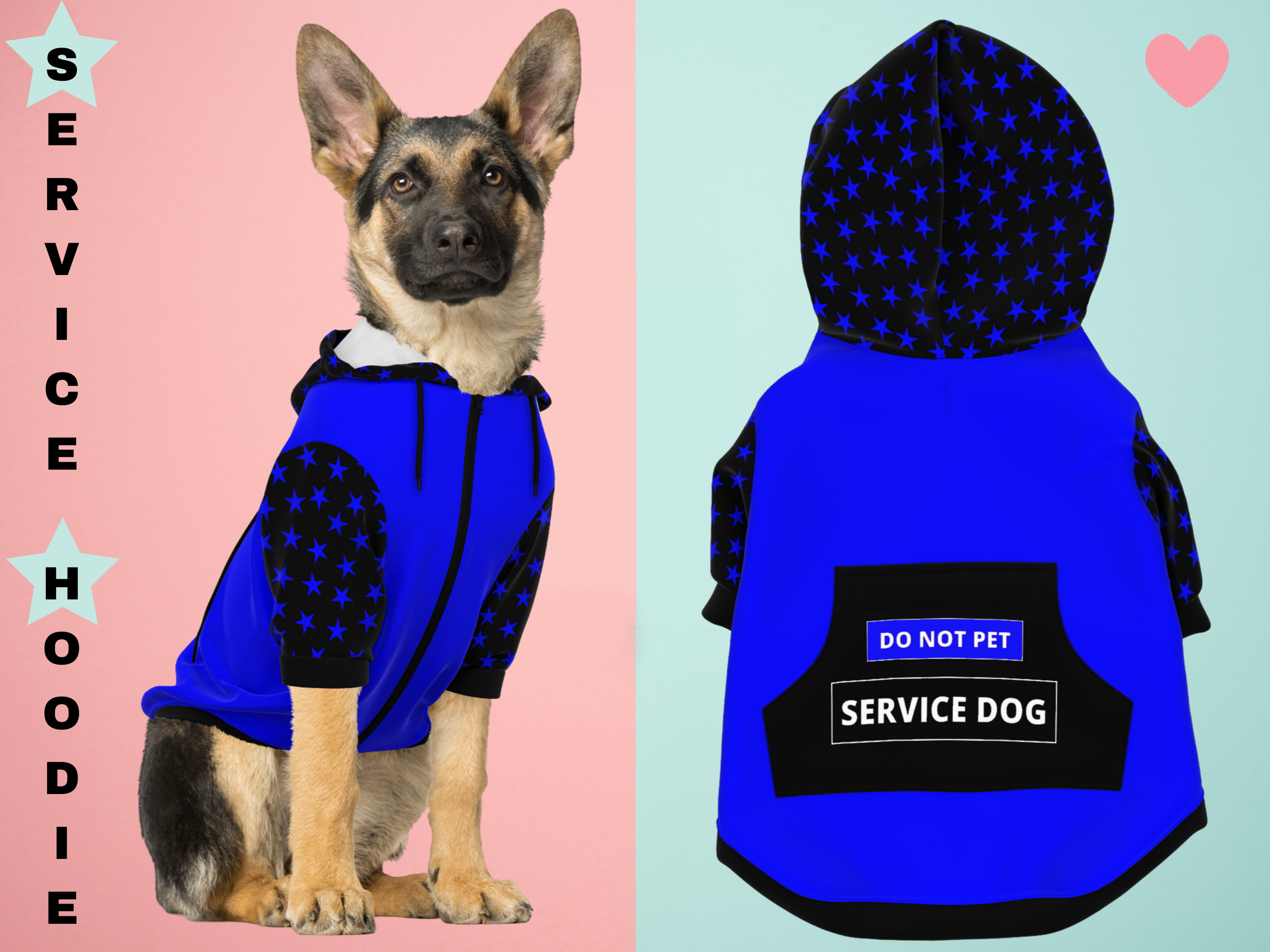 autism service dog vest