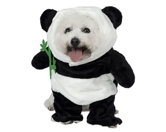 little dog panda costume