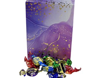 350g Rectangular Patterned Box of Walkers Assorted Toffees