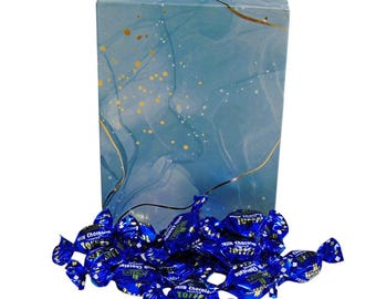 350g Rectangular Patterned Box of Walkers Milk Chocolate Toffee