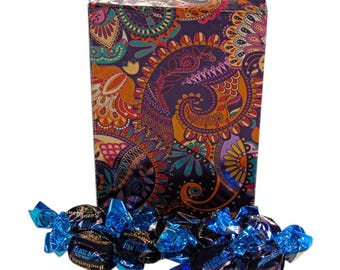 250g Rectangular Patterned Box of Buchanans Butter Toffee