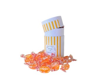 300g Lime Green Box Of Walkers Treacle Dabs Toffee On