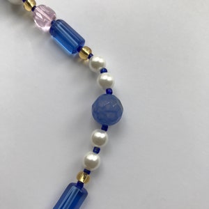 Collier Shéhérazade, fait à la main , bijoux fantaisie, collier en perles, perle Agate image 5