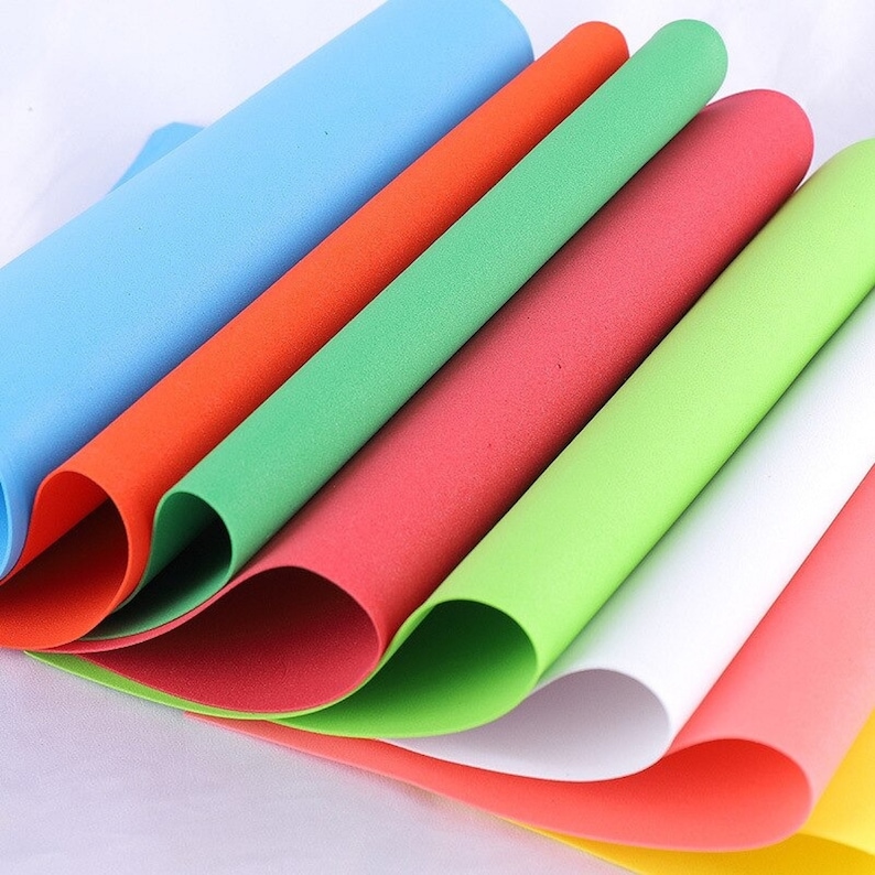 10pcs 50x50cm 1mm EVA Foam Sheet Sponge Paper Arts and Crafts - Etsy UK