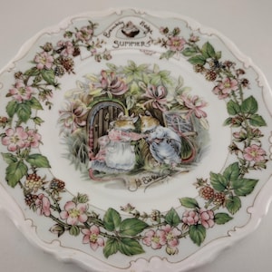 Brambly Hedge Plate - Etsy